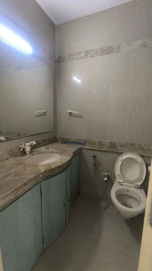 Bathroom in 3 BHK Apartment at Raheja Acropolis, Deonar – for Rent
