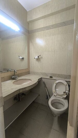 Bathroom in 3 BHK Apartment at Raheja Acropolis, Deonar – for Rent