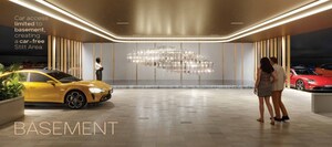 Parking in 4 BHK Apartment at Raghava Cinq, Financial District – for Sale