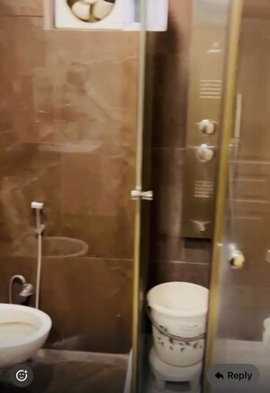 Bathroom in 3.5 BHK Apartment at ATS Advantage, Ahinsa Khand 1 – for Rent