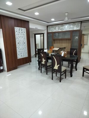 Dining area in 3 BHK Apartment at Nitish Jayabheri Samudayam, Hi Tech City – for Rent