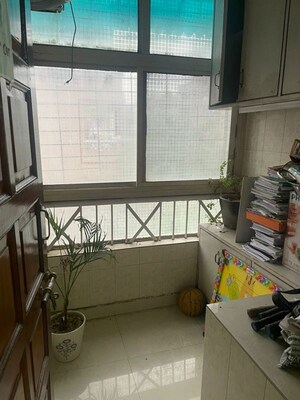 Balcony in 3 BHK Apartment at Shivalik Colony – for Rent