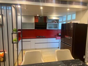 Kitchen in 4 BHK Apartment at Mahagun Mezzaria, Sector 78 – for Rent