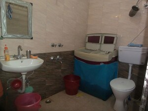 Bathroom in 2 BHK Builder Floor at Chattarpur – for Sale