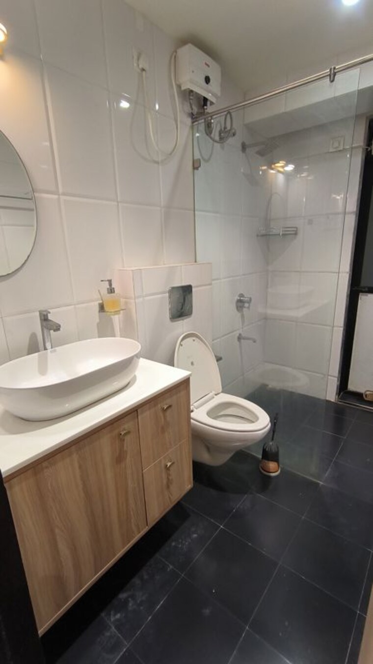 Bathroom, prarthana-grand 3 Bedroom 1200 Sq.Ft. Apartment In Sewri Mumbai 10250373