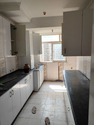 Kitchen in 3 BHK Apartment at Amrapali Crystal Homes, Sector 76 – for Rent