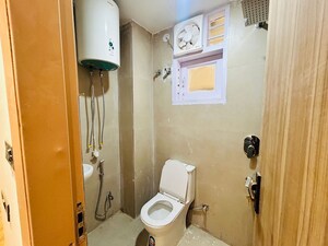 Bathroom in 2 BHK Builder Floor at Saket – for Rent