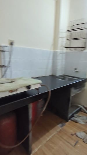 Kitchen in 1 BHK Apartment at Sai Krupa, Parel – for Rent