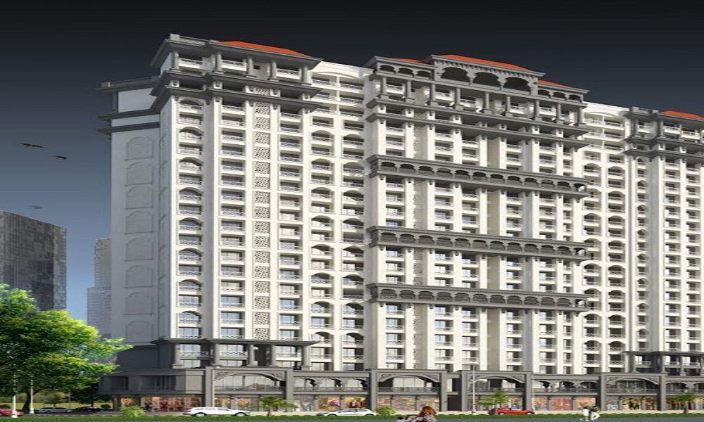 2 BHK + Pooja Room 801 Sq.Ft. Apartment in Samrin Heritage