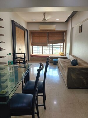 Living Room in 2 BHK Apartment at Amann Akansha Heights, Worli – for Rent