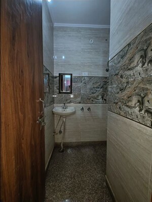 Bathroom in 1 RK Builder Floor at Govindpuri – for Rent