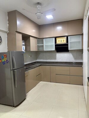 Kitchen in 3 BHK Apartment at Suyog Pearl, Hadapsar – for Rent