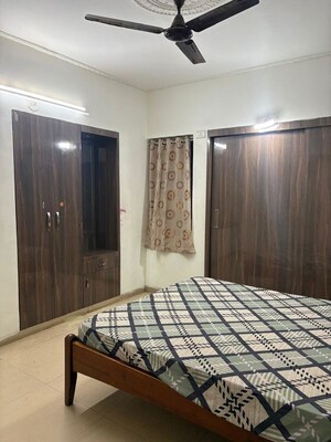 Bedroom in 3 BHK Apartment at Suyog Pearl, Hadapsar – for Rent