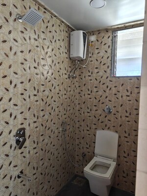 Bathroom in 2 BHK Apartment at Hatdia Ison Height, Lower Parel – for Rent