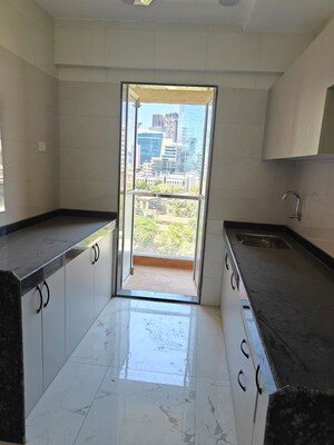 Kitchen in 2 BHK Apartment at Hatdia Ison Height, Lower Parel – for Rent
