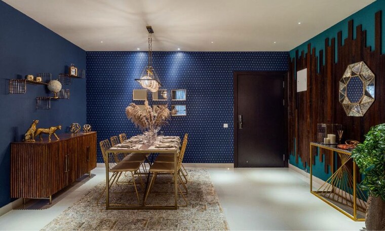 Dining area, legacy-salvador 2 Bedroom 1330 Sq.Ft. Apartment In Yelahanka Bangalore 10250486