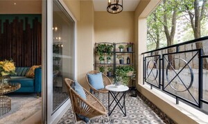 Balcony in 2 BHK Apartment at Legacy Salvador, Yelahanka – for Sale