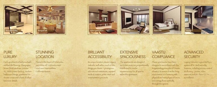 Floor Plan, legacy-salvador 2 Bedroom 1330 Sq.Ft. Apartment In Yelahanka Bangalore 10250486