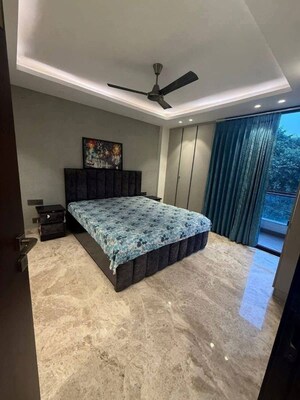 Bedroom in 3 BHK Builder Floor at Green Wood City, Sector 45 – for Rent