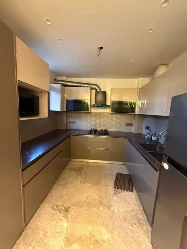 Kitchen, green-wood-city 3 Bedroom 2880 Sq.Ft. Builder Floor In Sector 45 Gurgaon 10250526