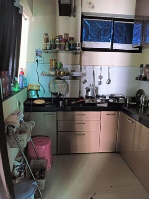 Kitchen in 1 BHK Apartment at Shree Swami Krupa Dhokali, Dhokali – for Sale