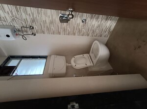 Bathroom in 1 BHK Apartment at JVM Spectrum, Dhokali – for Sale