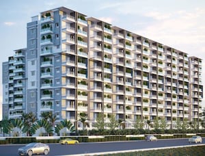 3 BHK Apartment – Exterior View View at Atulyam Trident, Kollur - for Sale