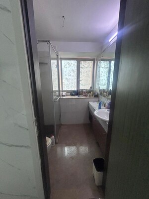 Building Lobby in 2.5 BHK Apartment at Oberoi Realty Woods, Goregaon East – for Rent