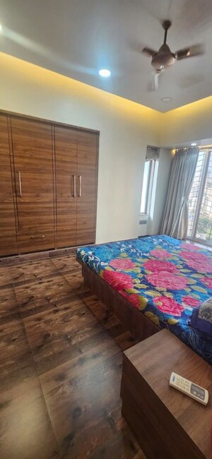 Bedroom in 2 BHK Apartment at Siddhi Highland Park Phase 2, Kapur Bawdi – for Rent