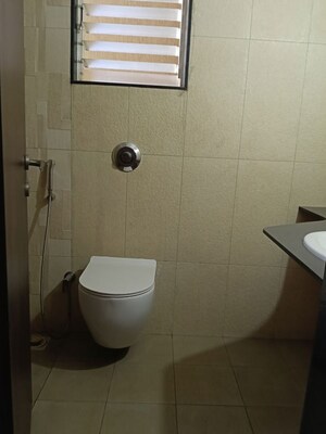 Bathroom in 3 BHK Apartment at Yashwin Supernova, Wakad – for Rent