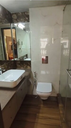 Bathroom in 3 BHK Apartment at Chembur – for Rent