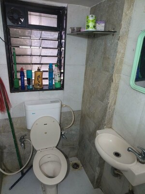 Bathroom in 2 BHK Apartment at Neelyog Anand, Ghatkopar East – for Rent