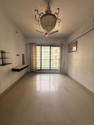 Living Room in 1 BHK Apartment at Evershine Avenue A6, Virar West – for Rent