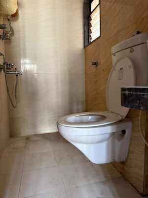 Bathroom in 1 BHK Apartment at Evershine Avenue A6, Virar West – for Rent