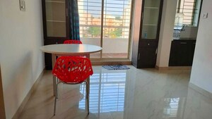 Living Room in 3 BHK Apartment at Gangothri SLV Meadows, Kudlu Gate – for Rent