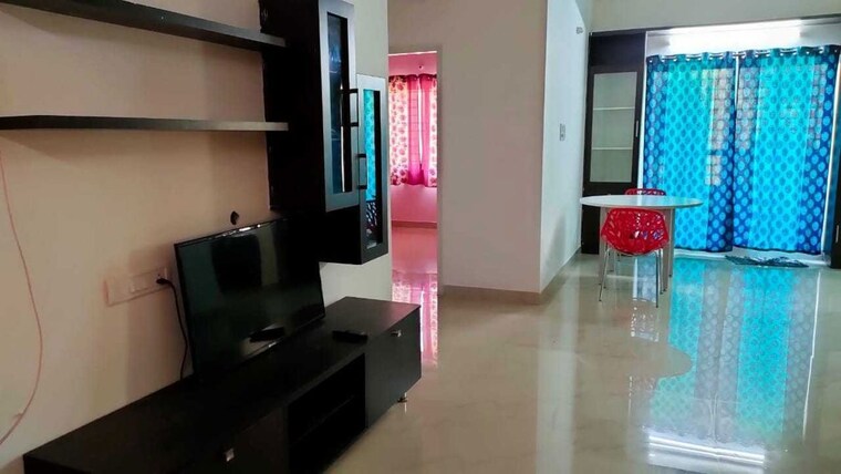 Living Room, gangothri-slv-meadows 3 Bedroom 1500 Sq.Ft. Apartment In Kudlu Gate Bangalore 10250569