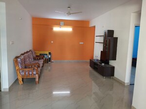 Living Room in 3 BHK Apartment at Gangothri SLV Meadows, Kudlu Gate – for Rent