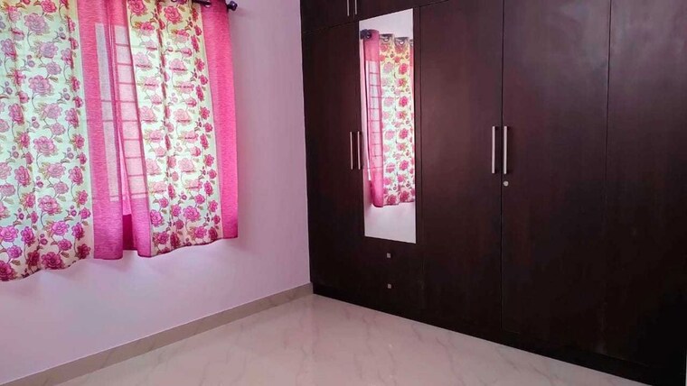 Bedroom, gangothri-slv-meadows 3 Bedroom 1500 Sq.Ft. Apartment In Kudlu Gate Bangalore 10250569