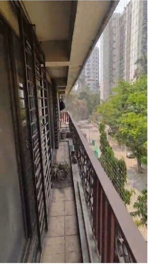 Balcony in 3 BHK Apartment at Madeline Apartments, Chembur – for Rent
