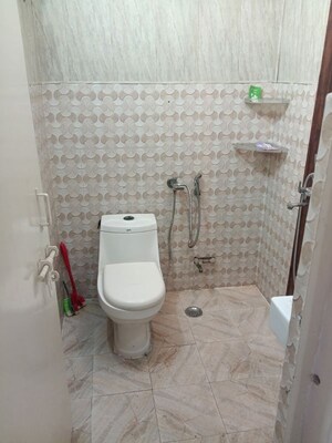 Bathroom in 1 BHK Villa at RWA Apartments Sector 26, Sector 26 – for Rent