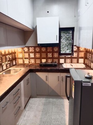 Kitchen in 1 BHK Villa at RWA Apartments Sector 26, Sector 26 – for Rent