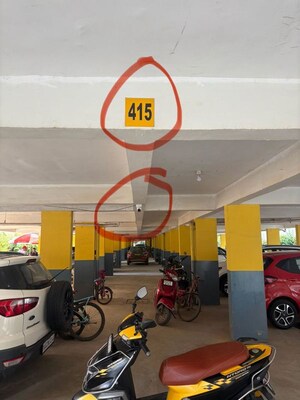 Parking in 2 BHK Apartment at Aryan Pebble Bay, Thanisandra – for Sale