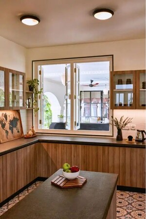 Kitchen in 4 BHK Villa at Corjuem – for Sale