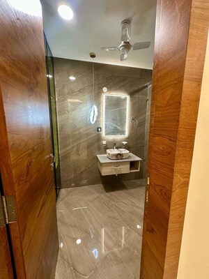 Bathroom in 4 BHK Builder Floor at Sushant Lok I – for Sale