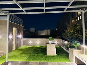 4 BHK Builder Floor – Exterior View View at Sushant Lok I - for Sale