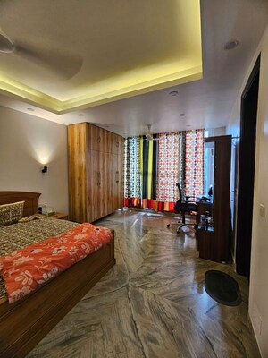 Bedroom in 3 BHK Independent House at Bestech Center Point, Sushant Lok I – for Rent