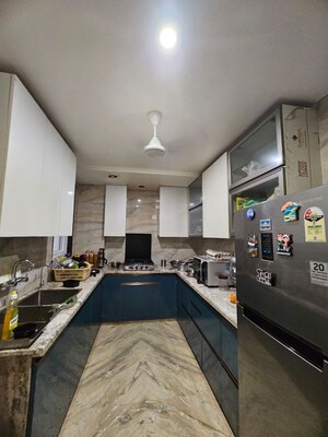 Kitchen in 3 BHK Independent House at Bestech Center Point, Sushant Lok I – for Rent