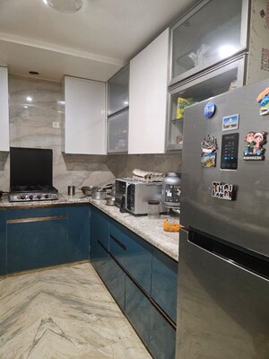 Kitchen in 3 BHK Independent House at Bestech Center Point, Sushant Lok I – for Rent