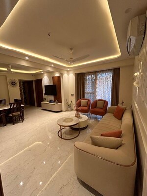 Living Room in 3 BHK Apartment at Kanchanjunga Apartments, Sector 56 – for Sale