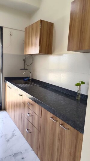 Kitchen in 2 BHK Apartment at Raheja Ridgewood, Goregaon East – for Rent